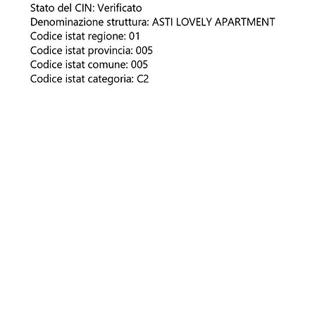 Asti Lovely Apartment Exterior photo